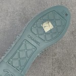 CHANEL fisherman shoes custom mixed sheepskin imported leather embryo leather upper soft inner cushion sheepskin