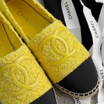 CHANEL fisherman shoes custom mixed sheepskin imported leather embryo leather upper soft inner cushion sheepskin