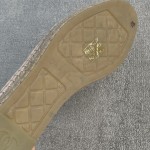 CHANEL fisherman shoes custom mixed sheepskin imported leather embryo leather upper soft inner cushion sheepskin