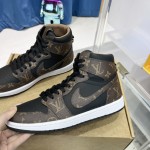 Louis Vuitton Nik Air Jorda 1 Low AJ1 Jordan generation low to help classic retro cultural leisure sports basketball shoes