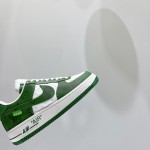 Louis Vuitton x Nike Air Force Air Force One Joint Cooperation Casual Sneakers