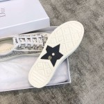 DIOR Antique Style Cloth Shoes Gold Full electric embroidery Water-dyed sheepskin lining Private moulded outsole