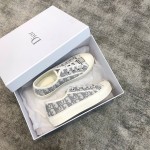 DIOR Antique Collection Grey letters Full electric embroidery Water-dyed sheepskin lining Private moulded outsole