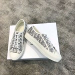 DIOR Antique Collection Grey letters Full electric embroidery Water-dyed sheepskin lining Private moulded outsole