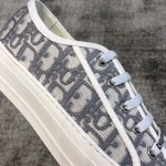 DIOR Antique Collection Grey letters Full electric embroidery Water-dyed sheepskin lining Private moulded outsole