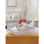 Louis Vuitton couple models DIY buckle sneakers sneakers