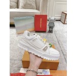 Louis Vuitton couple models DIY buckle sneakers sneakers