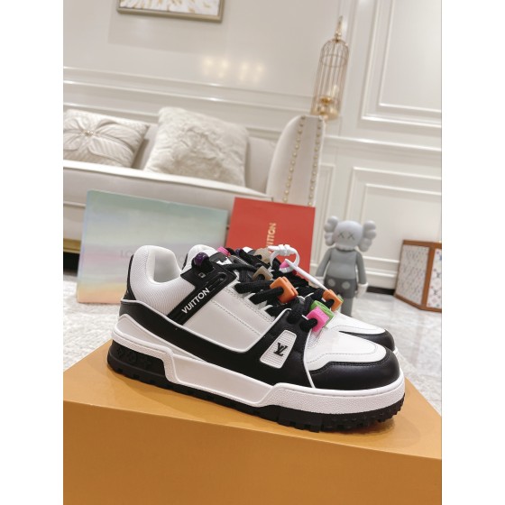 Louis Vuitton couple models DIY buckle sneakers sneakers
