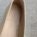 CHANEL fisherman shoes custom mixed sheepskin imported leather embryo leather upper soft inner cushion sheepskin