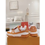 Louis Vuitton couple models DIY buckle sneakers sneakers