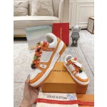 Louis Vuitton couple models DIY buckle sneakers sneakers