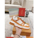 Louis Vuitton couple models DIY buckle sneakers sneakers