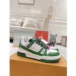 Louis Vuitton couple models DIY buckle sneakers sneakers