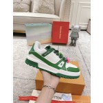 Louis Vuitton couple models DIY buckle sneakers sneakers