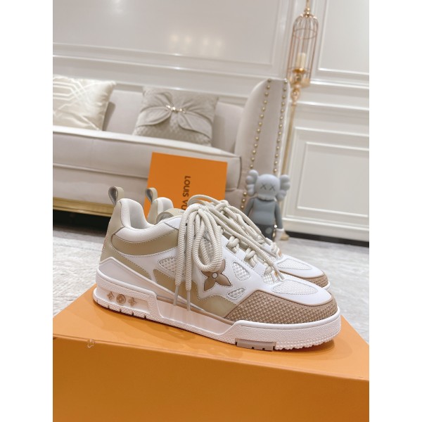 Louis Vuitton couple models DIY buckle sneakers sneakers