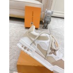 Louis Vuitton couple models DIY buckle sneakers sneakers