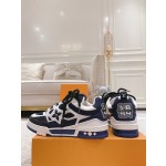 Louis Vuitton couple models DIY buckle sneakers sneakers