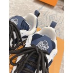 Louis Vuitton couple models DIY buckle sneakers sneakers