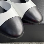 CHANEL A super beautiful hollow Mary Jane, classic color blocking design, the version is dry and clean