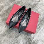 Valentino VT Collection Flats Black