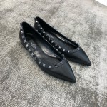 Valentino VT Collection Flats Black