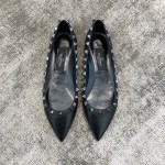 Valentino VT Collection Flats Black