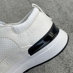 Autumn and winter explosion Chanel sneakers imported lychee grain cowhide breathable network TPU outsole