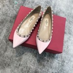Valentino VT Collection Flats Patent Leather Pink