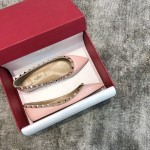 Valentino VT Collection Flats Patent Leather Pink