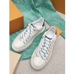 Louis Vuitton x Yayoi Kusama cooperation model classic white shoes 𝐓𝐢𝐦𝐞 𝐨𝐮𝐭 wave point sneakers