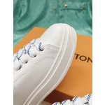 Louis Vuitton x Yayoi Kusama cooperation model classic white shoes 𝐓𝐢𝐦𝐞 𝐨𝐮𝐭 wave point sneakers