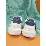 Louis Vuitton x Yayoi Kusama cooperation model classic white shoes 𝐓𝐢𝐦𝐞 𝐨𝐮𝐭 wave point sneakers