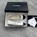 CHANEL single strap Mary Jane uppers imported mixed sheepskin grain sheepskin leather leather outsole