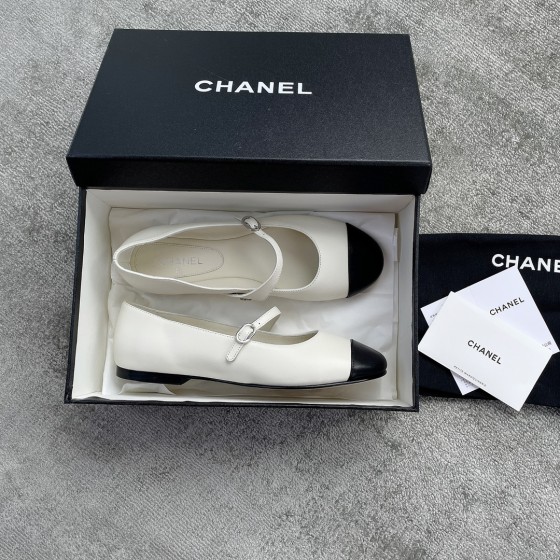 CHANEL single strap Mary Jane uppers imported mixed sheepskin grain sheepskin leather leather outsole