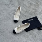 CHANEL single strap Mary Jane uppers imported mixed sheepskin grain sheepskin leather leather outsole