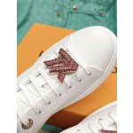 Louis Vuitton's new letter rhinestone white shoes series is new🆕