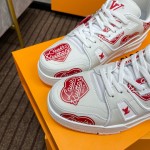 Louis Vuitton couple models DIY buckle sneakers sneakers