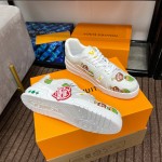 Louis Vuitton couple models DIY buckle sneakers sneakers