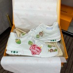 Louis Vuitton couple models DIY buckle sneakers sneakers