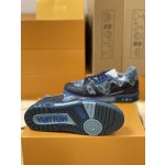 Louis Vuitton couple models DIY buckle sneakers sneakers