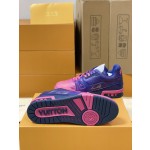 Louis Vuitton couple models LVTRAINER sneakers model number MS0119