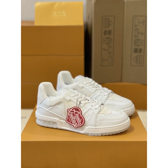Louis Vuitton Trainer sneakers couple style 1A9IF5