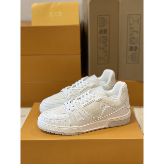 Louis Vuitton Trainer sneakers couple style 1A9IF5