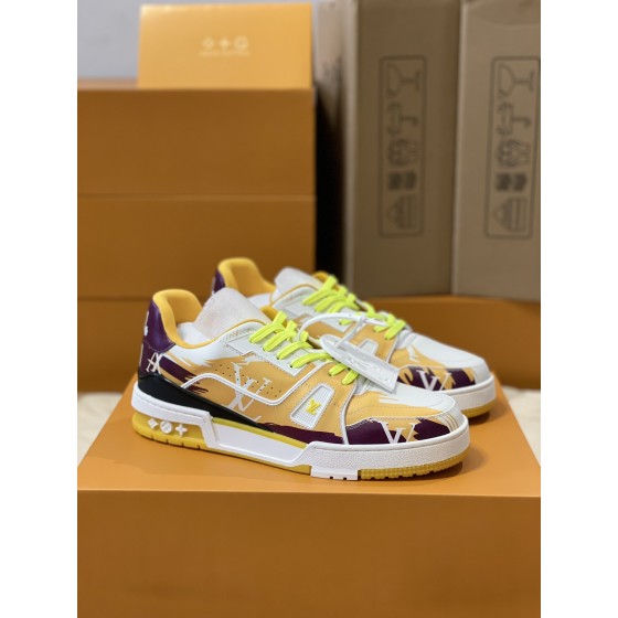 Louis Vuitton Trainer sneakers for couples, style number 1AA373