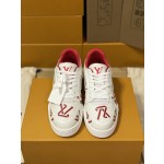 Louis Vuitton Trainer Sneakers Couple Style 1AAGXF