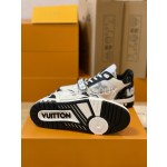 Louis Vuitton Trainer sneakers for couples, style 1A98UX