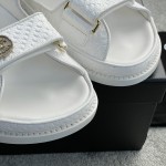 CHANEL new color bow sandals classic beach shoes every year the new color