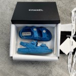 CHANEL new color bow sandals classic beach shoes every year the new color
