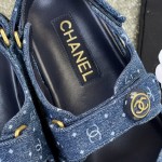 CHANEL new color bow sandals classic beach shoes every year the new color