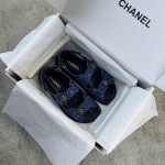 CHANEL new color bow sandals classic beach shoes every year the new color